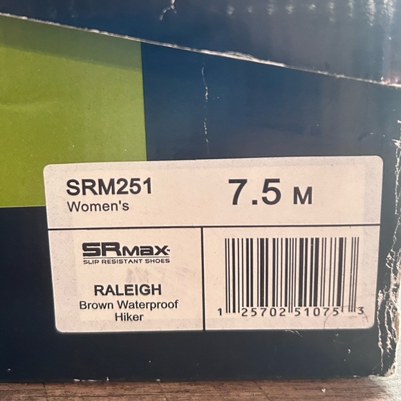 SRMAX  Women’s Shoes,Style SRM251 Raleigh Brown Waterproof Hiker Boots,Size 7.5M - Picture 10 of 15